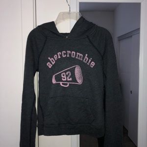 Kids abercrombie hoodie navy blue